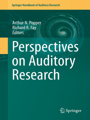 cover image of Perspectives on Auditory Research